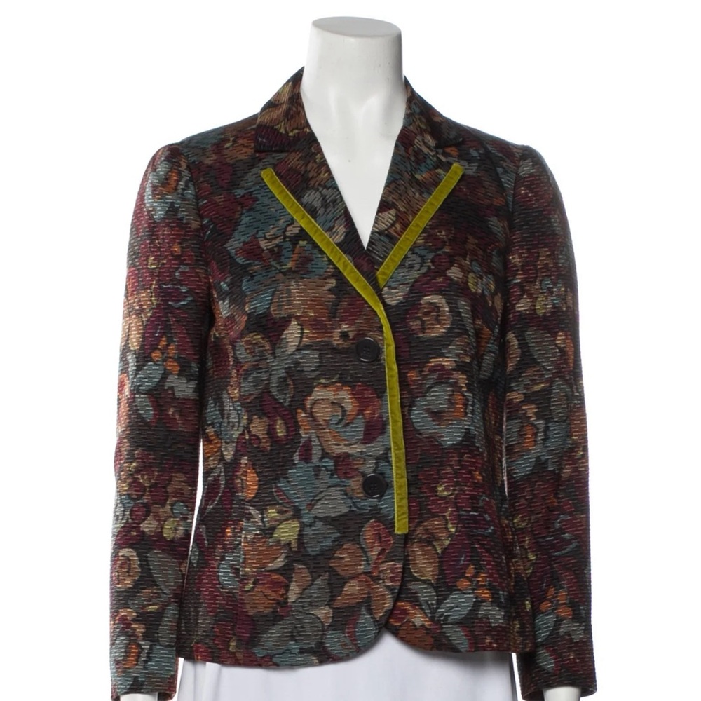 Etro Milano Brown Blazer Size M
